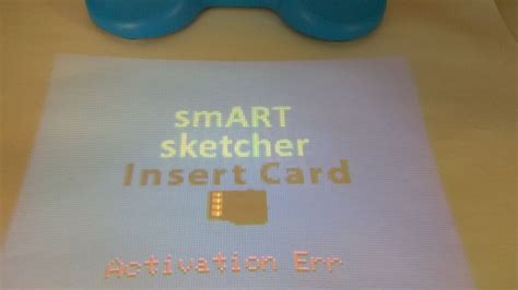 smart sketcher card init41 err|smART sketcher .